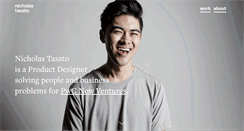 Desktop Screenshot of nicholastasato.com