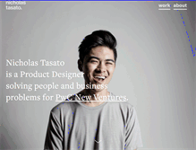 Tablet Screenshot of nicholastasato.com